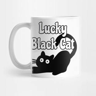 Lucky Black Cat Mug